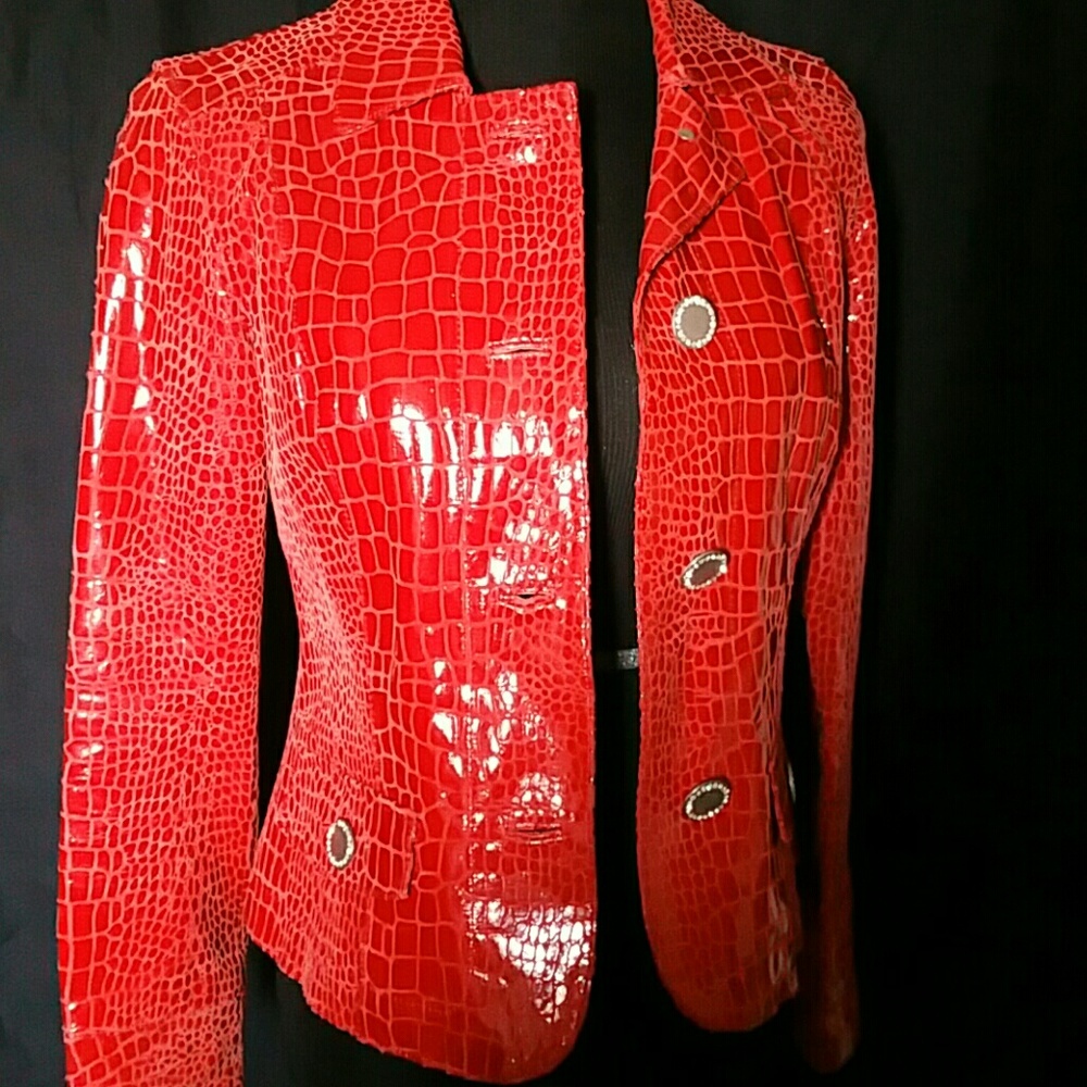 100% Leather Blazer